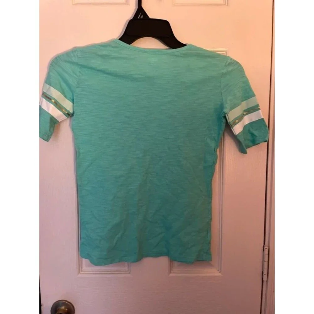 Old Navy Girls  Mint Green short sleeve tshirt size 14 XL